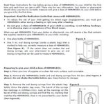 HEMANGOL Instructions for Use