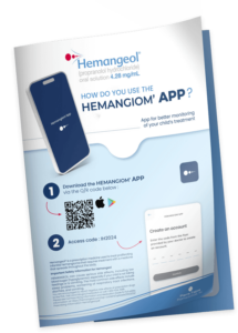Hemangiom App Flyer 
